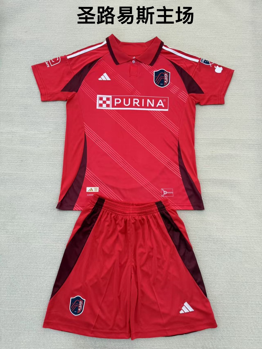 25-26 St. Louis City Home Kids+Adult Set