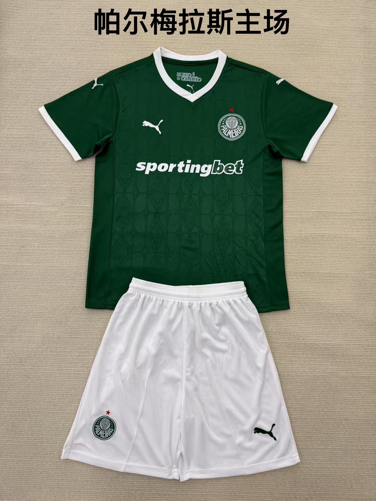 25-26 Palmeiras Home Kids+Adult Set