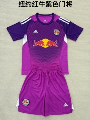 25-26 New York Purple Goalkeeper Kids+Adult Set
