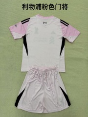25-26 Liverpool Green Goalkeeper Kids+Adult Set