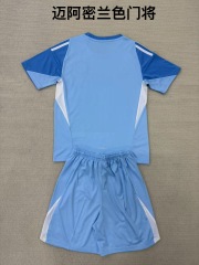 25-26 Miami Blue Goalkeeper Kids+Adult Set