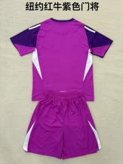 25-26 New York Purple Goalkeeper Kids+Adult Set