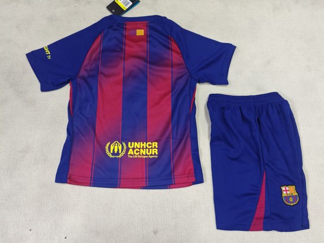 25-26 Barcelona home team kids