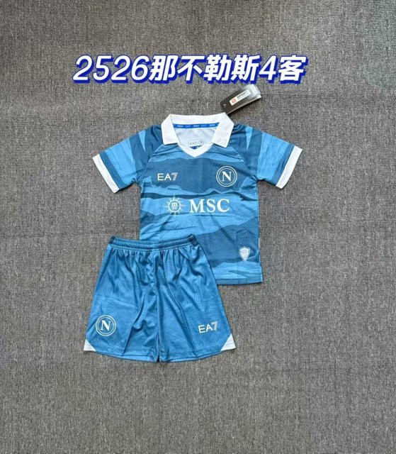 25-26 Napoli 4 away kids
