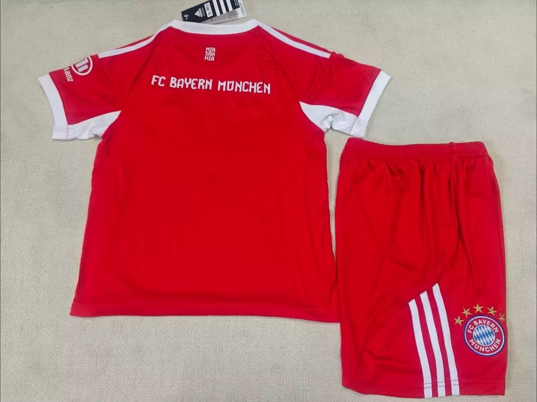 25-26 Bayern home kids+adult set
