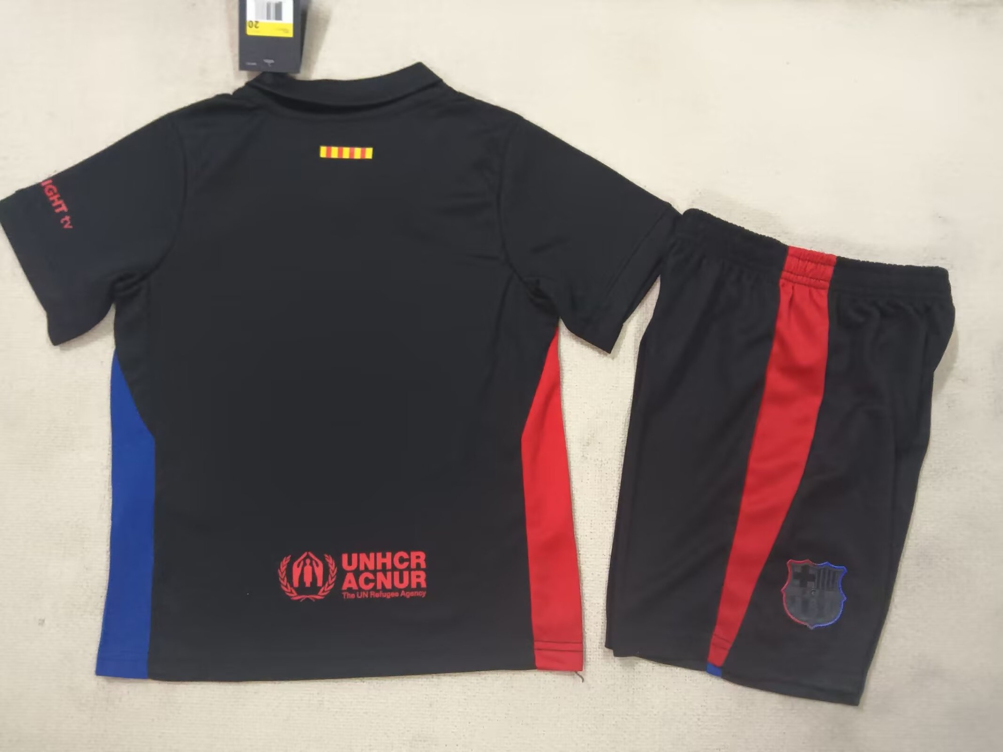25-26 Barcelona Black Co branded Kids