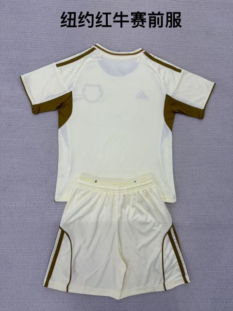 25-26 New York Red Pre match Dress for Kids+Adult Set
