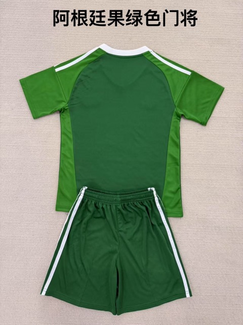 25-26 Argentina Fruit Green Goalkeeper Kids+Adult Set