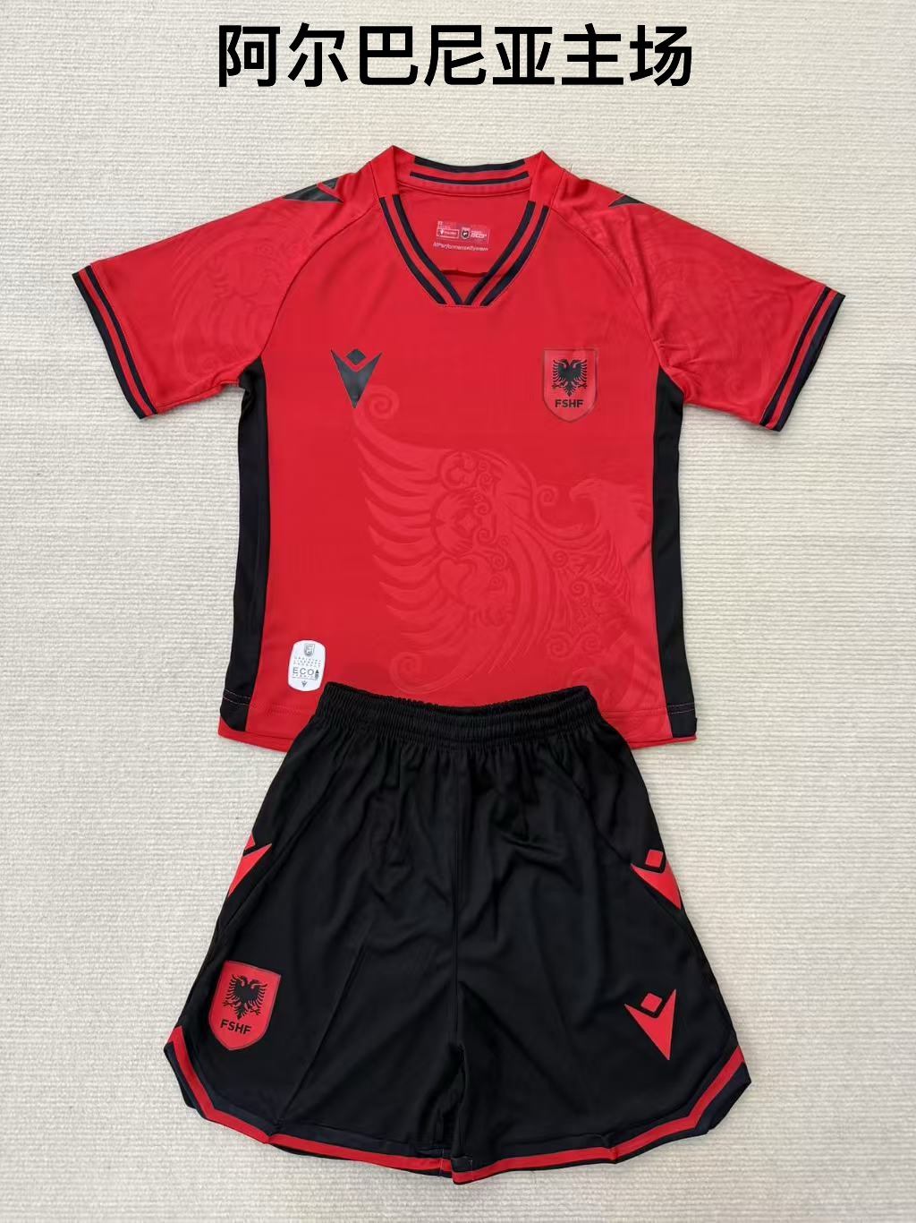 25-26 Albania Home Kids+Adult Set