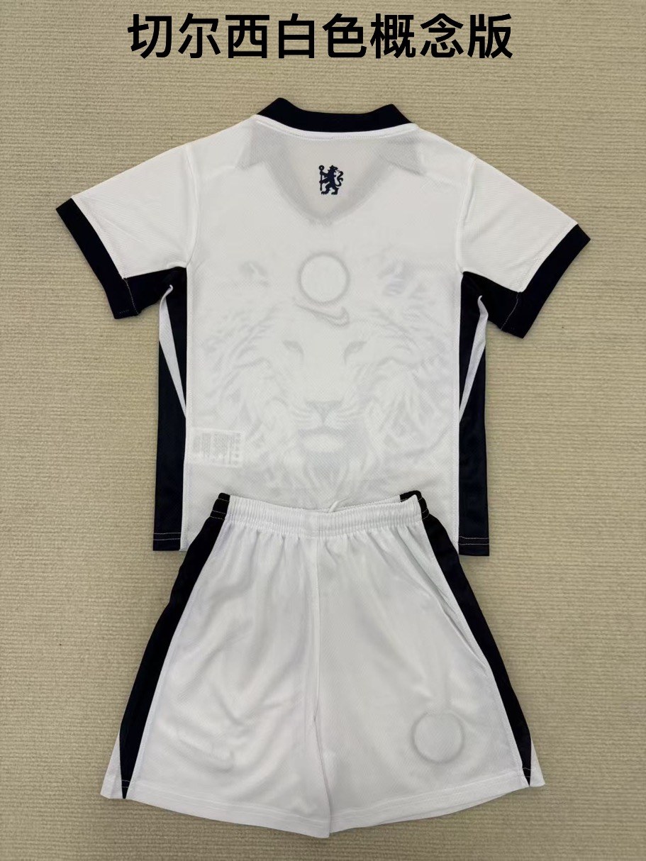 25-26 Chelsea White Concept Kids+Adult Set