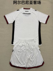 25-26 Albania away kids+adult set