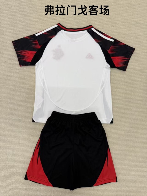 25-26 Flamengo away kids+adult set