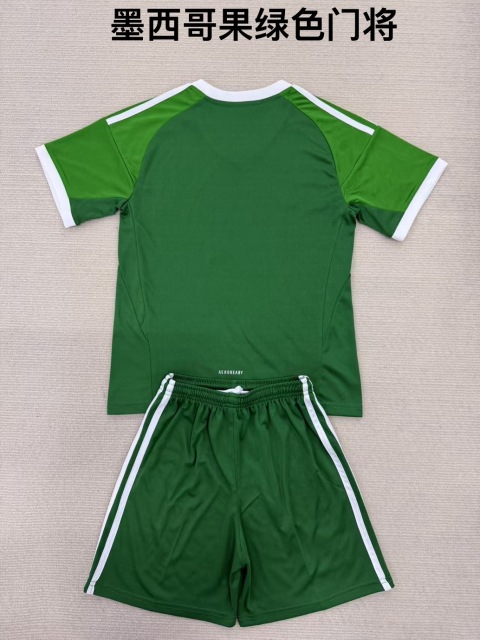 25-26 Mexican Fruit Green Goalkeeper Kids+Adult Set