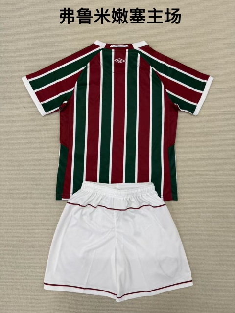 25-26 Fluminense Home Kids+Adult Set