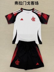 25-26 Flamengo away kids+adult set