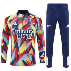 25-26 Arsenal Yellow Red [Camouflage] Kids+Adult Training Uniform