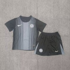 25-26 Chelsea Black Goalkeeper Kids