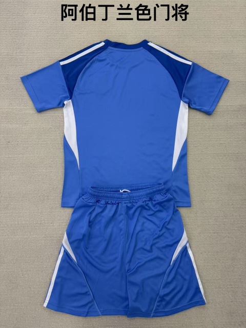 25-26 Aberdeen Blue Goalkeeper Kids+Adult Set
