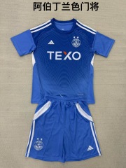 25-26 Aberdeen Blue Goalkeeper Kids+Adult Set