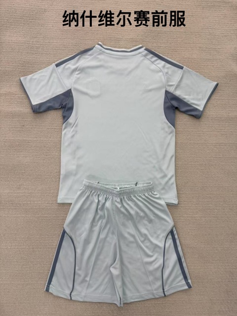 25-26 Nashville pre match outfit kids+adult set