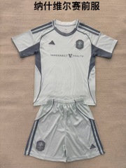 25-26 Nashville pre match outfit kids+adult set
