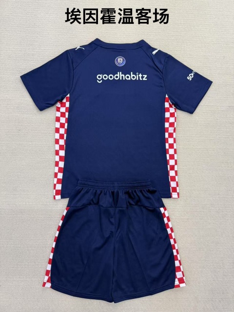25-26 Eindhoven away kids+adult set