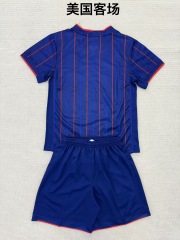 25-26 USA away kids+adult set