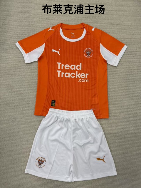 25-26 Blackpool Home Kids+Adult Set