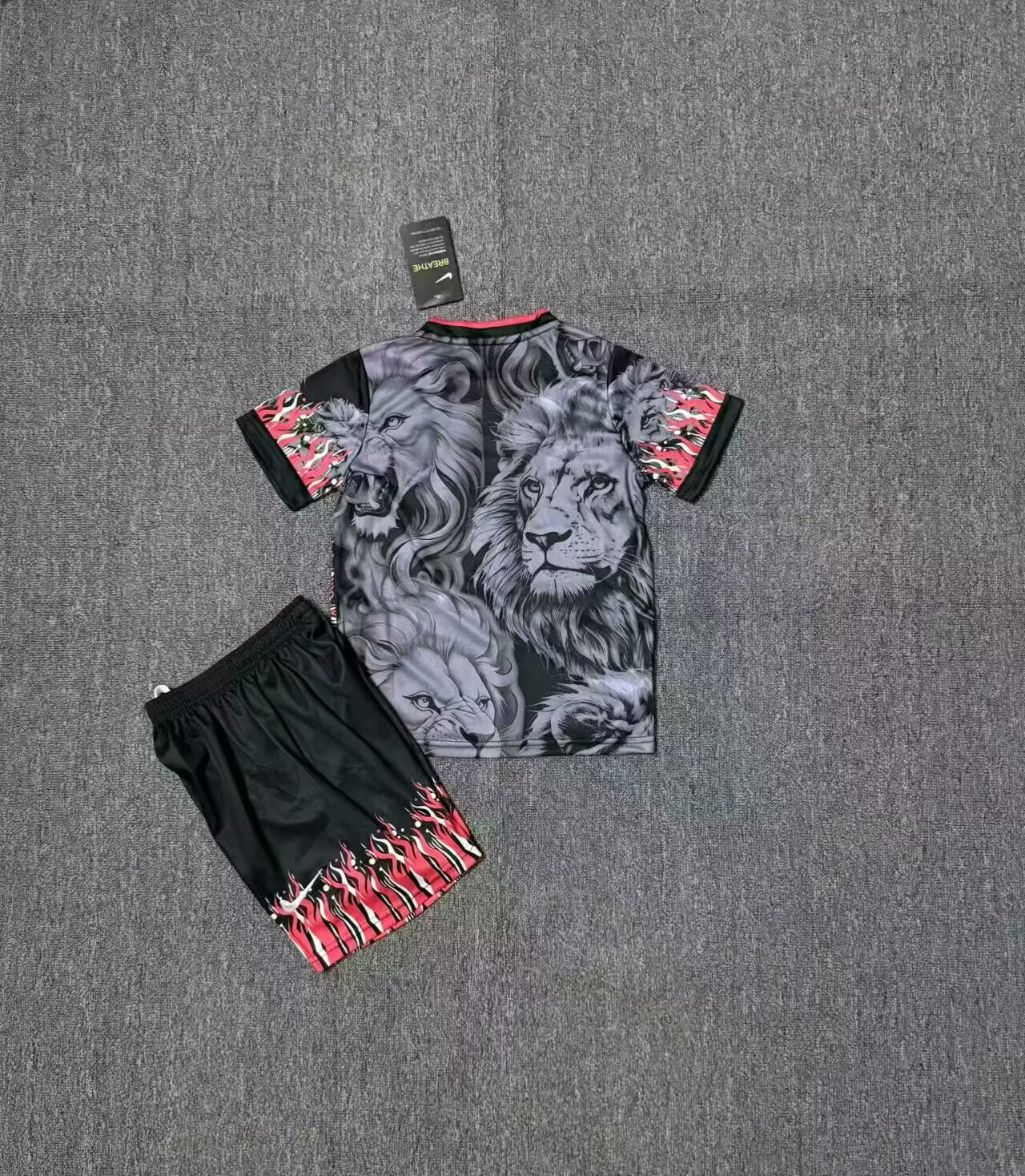 25-26 Barcelona Special Edition Black Lion Kids+Adult Set
