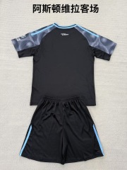 25-26 Aston Villa away kids+adult set
