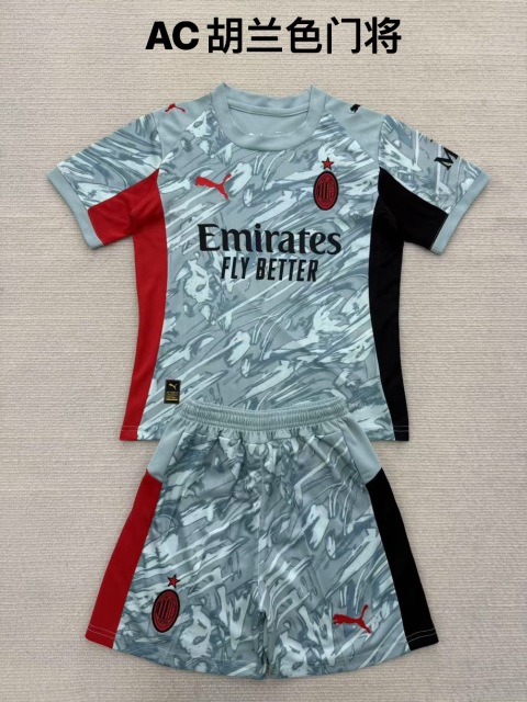 25-26 AC Milan Hulan Se goalkeeper kids+adult set