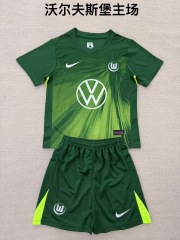 25-26 Wolfsburg home kids+adult set