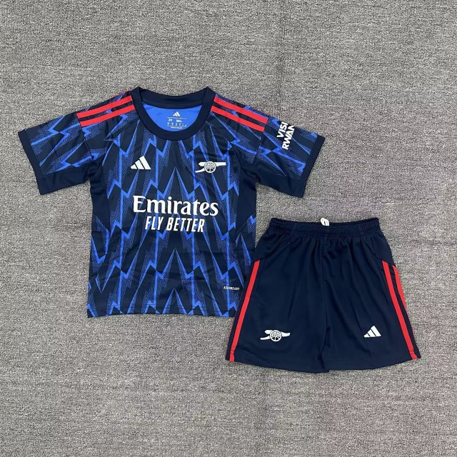 25-26 Arsenal away kids+adult set