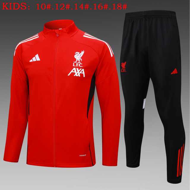 E2544 # Changla Liverpool training uniform red kids+adults