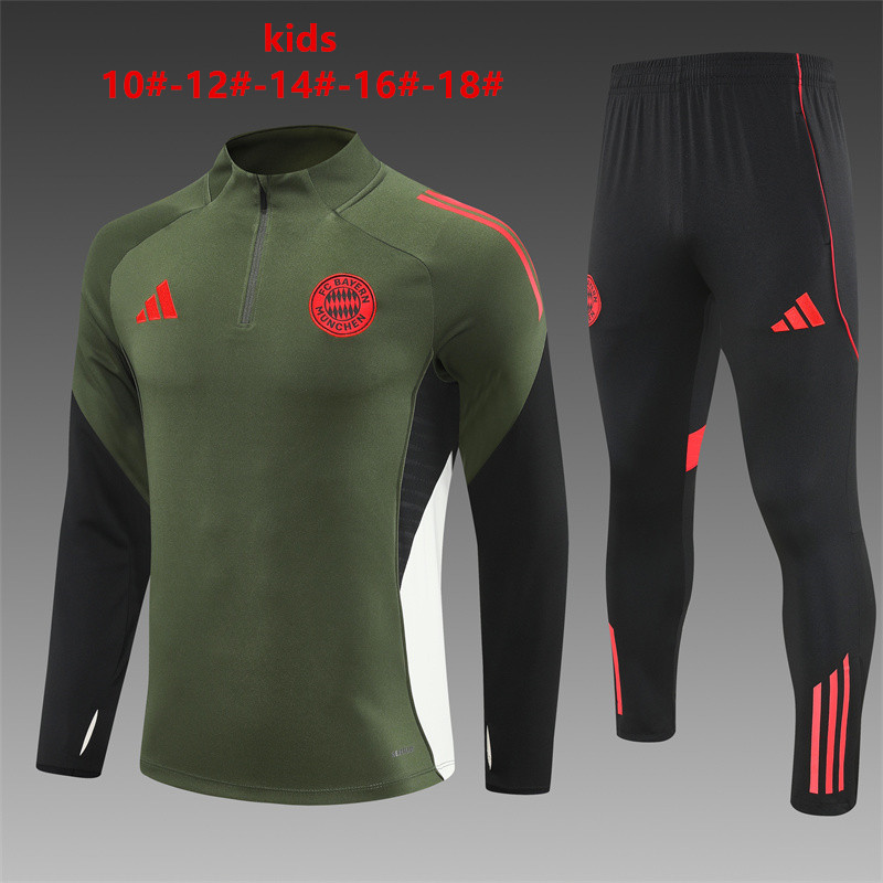 25-26 Bayern Green Kids+Adult Training Set
