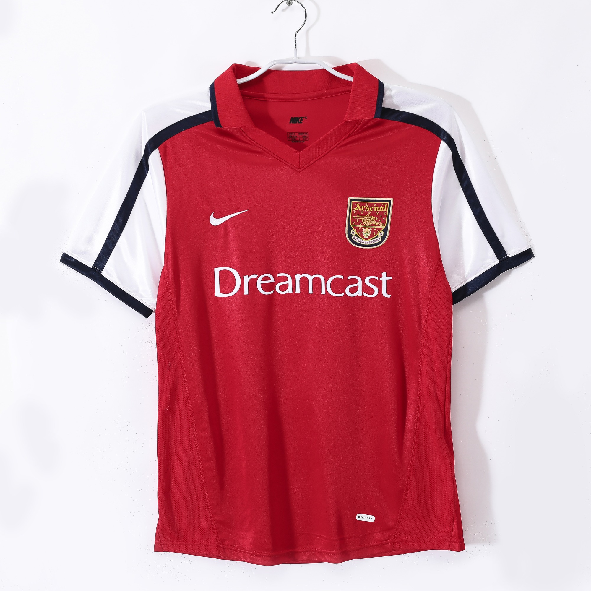 Arsenal home retro for the 2001-02 season