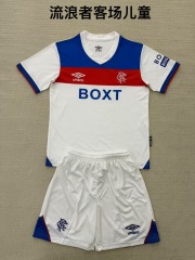 25-26 Rangers away kids+adult set