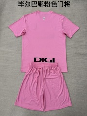 25-26 Bilbao Pink Goalkeeper Kids+Adult Set