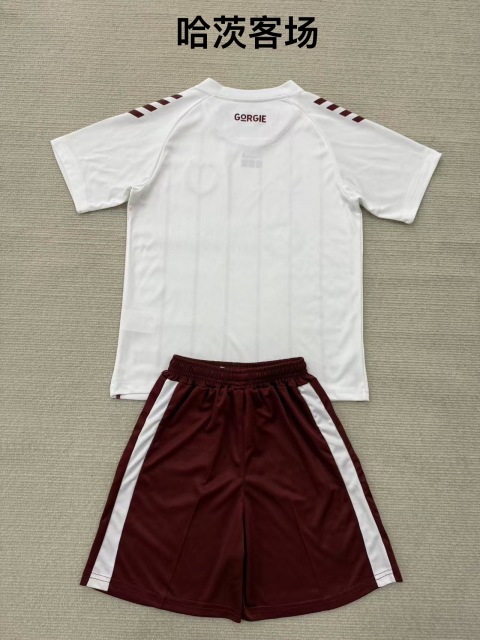 25-26 Hartz away kids+adult set