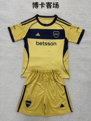 25-26 Boca Juniors away kids+adult set