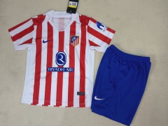 25-26 Atletico Madrid home kids+adult set