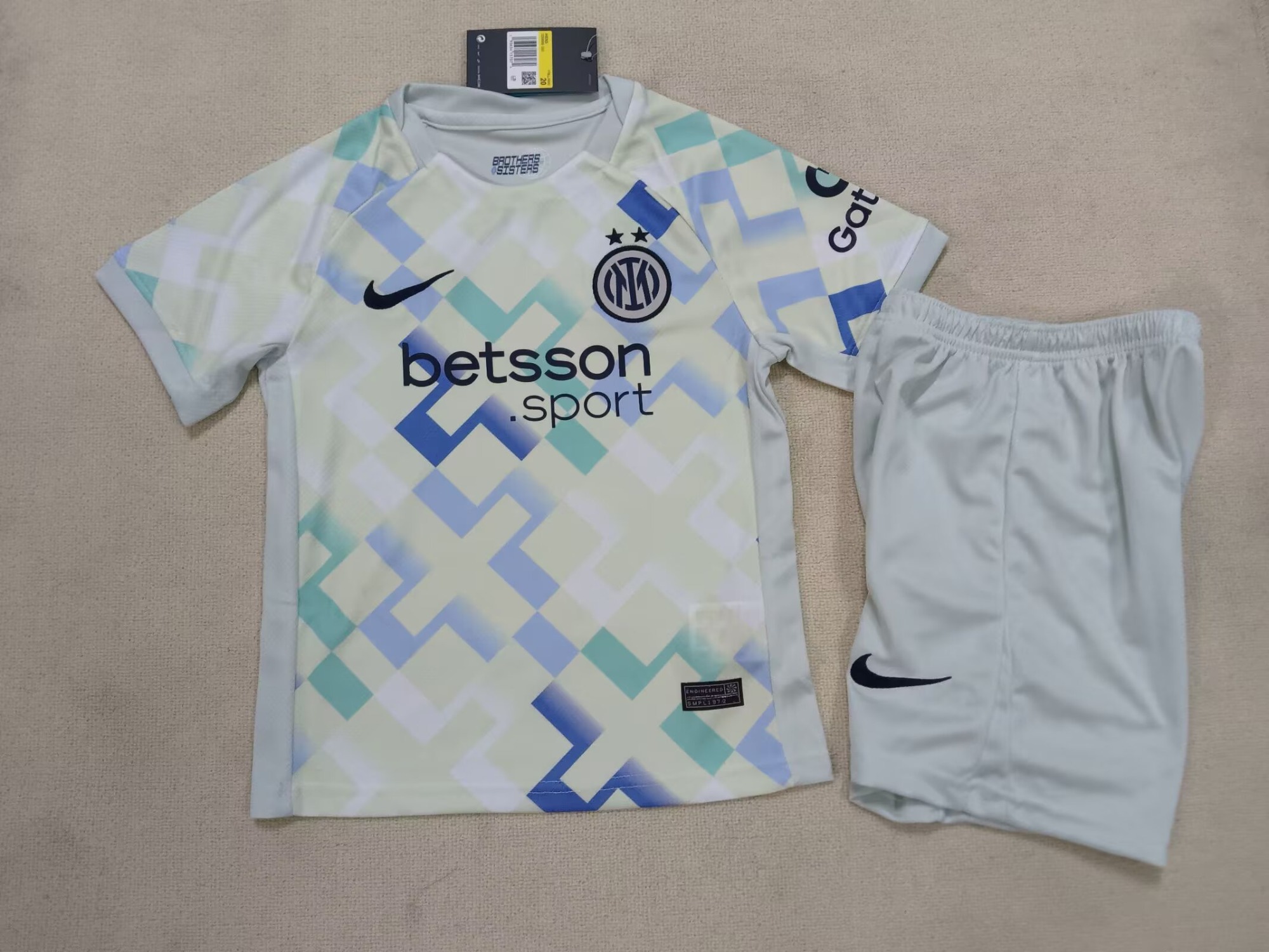 25-26 Inter Milan away kids+adult set