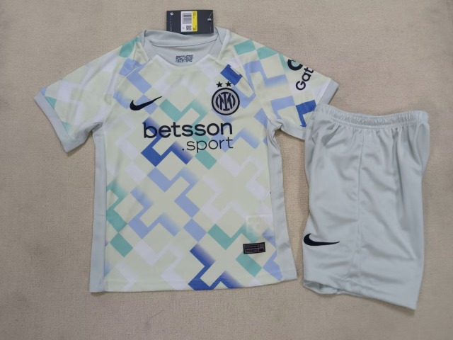 25-26 Inter Milan away kids+adult set