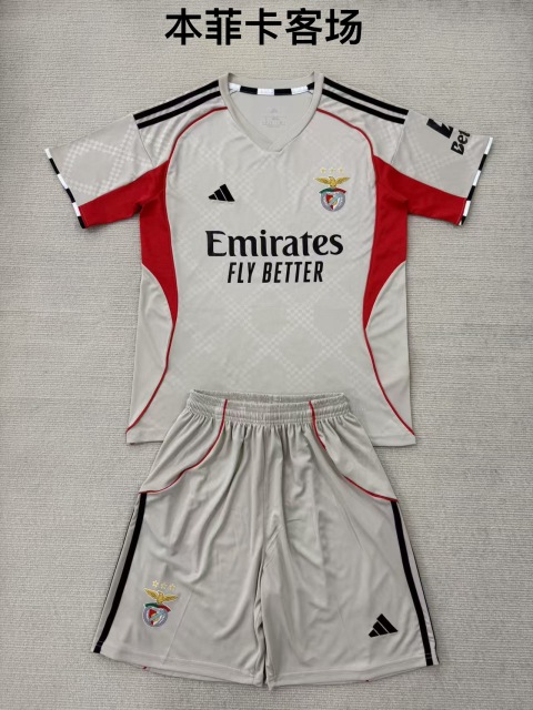 25-26 Benfica away kids+adult set