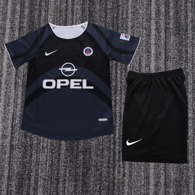01-02 PSG Paris 2 away kids retro