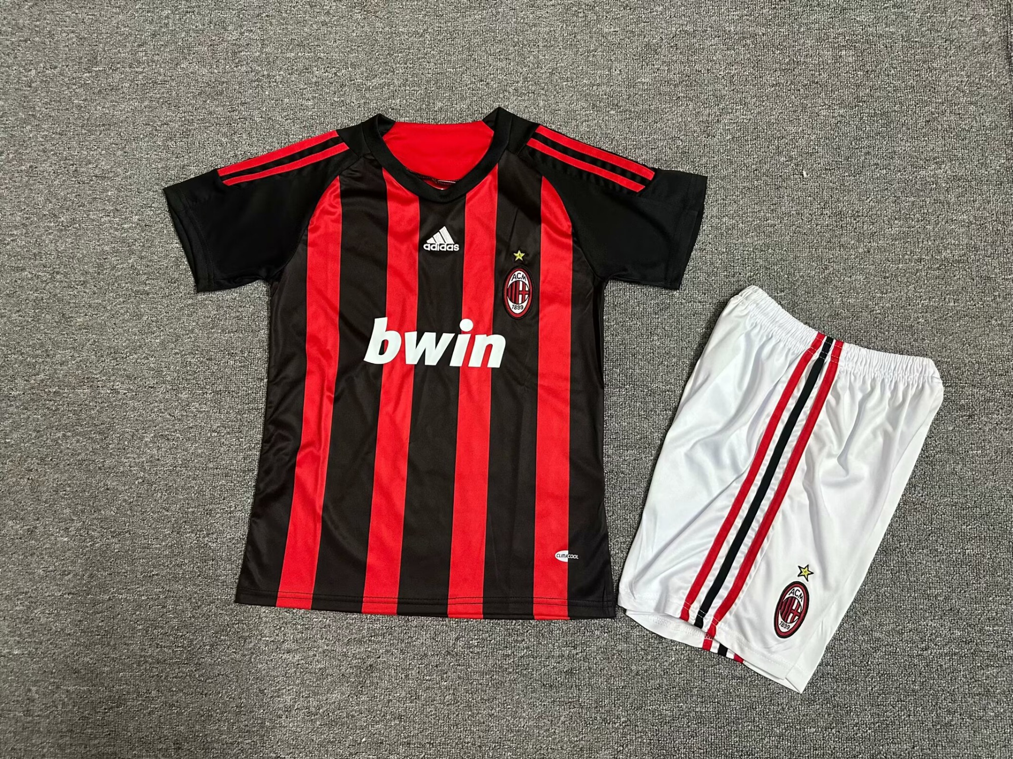 08-09 AC Milan Home Kids