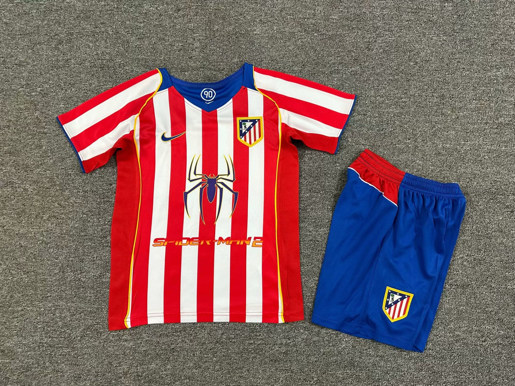 04-05 Atletico Madrid Home Kids