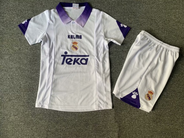 97-98 Real Madrid home game kids