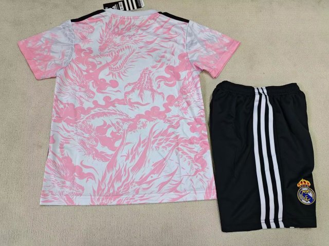 25-26 Real Madrid Pink Dragon Kids