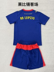 25-26 Leipzig away kids+adult set